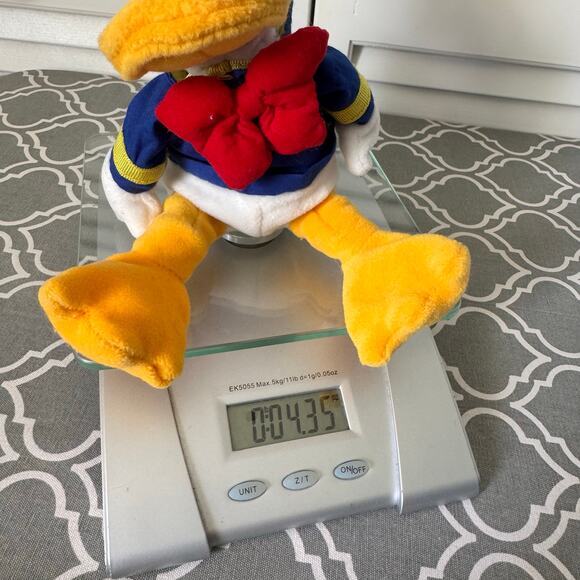 Disney Donald Duck Bean Bag Plush Doll Toy Sailor Stuffed Animal Nostalgia - Picture 5 of 5